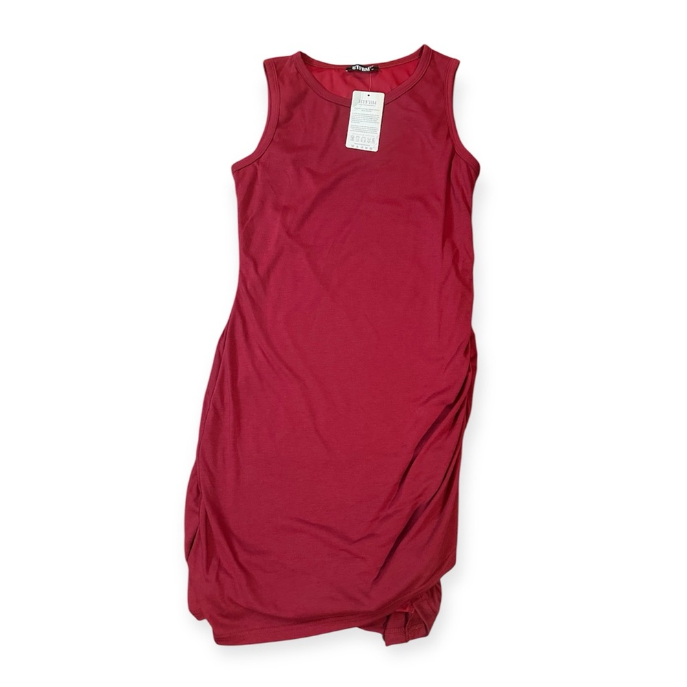BTFBM Sleeveless Midi Tank Dress